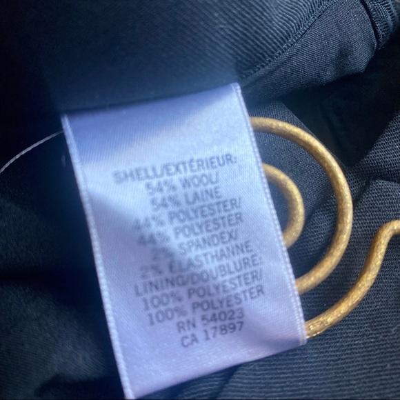 BANANA REPUBLIC | Womens Business Casual Vintage-Style Black Pants Sz 2 - Picture 8 of 8